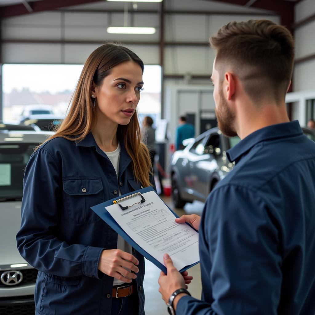 Customer Interaction in Auto Services