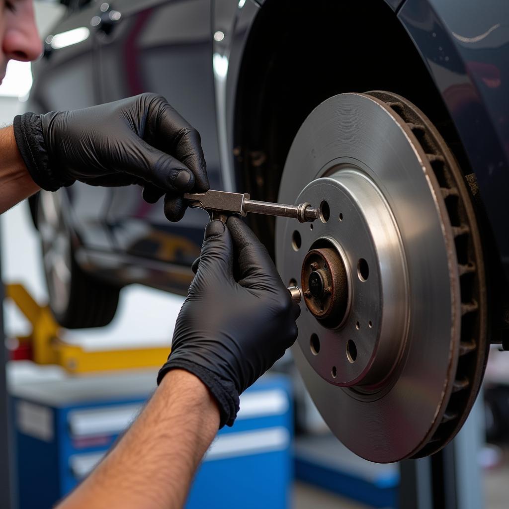 Brake Inspection at an Auto Service Center in Deerfield Beach