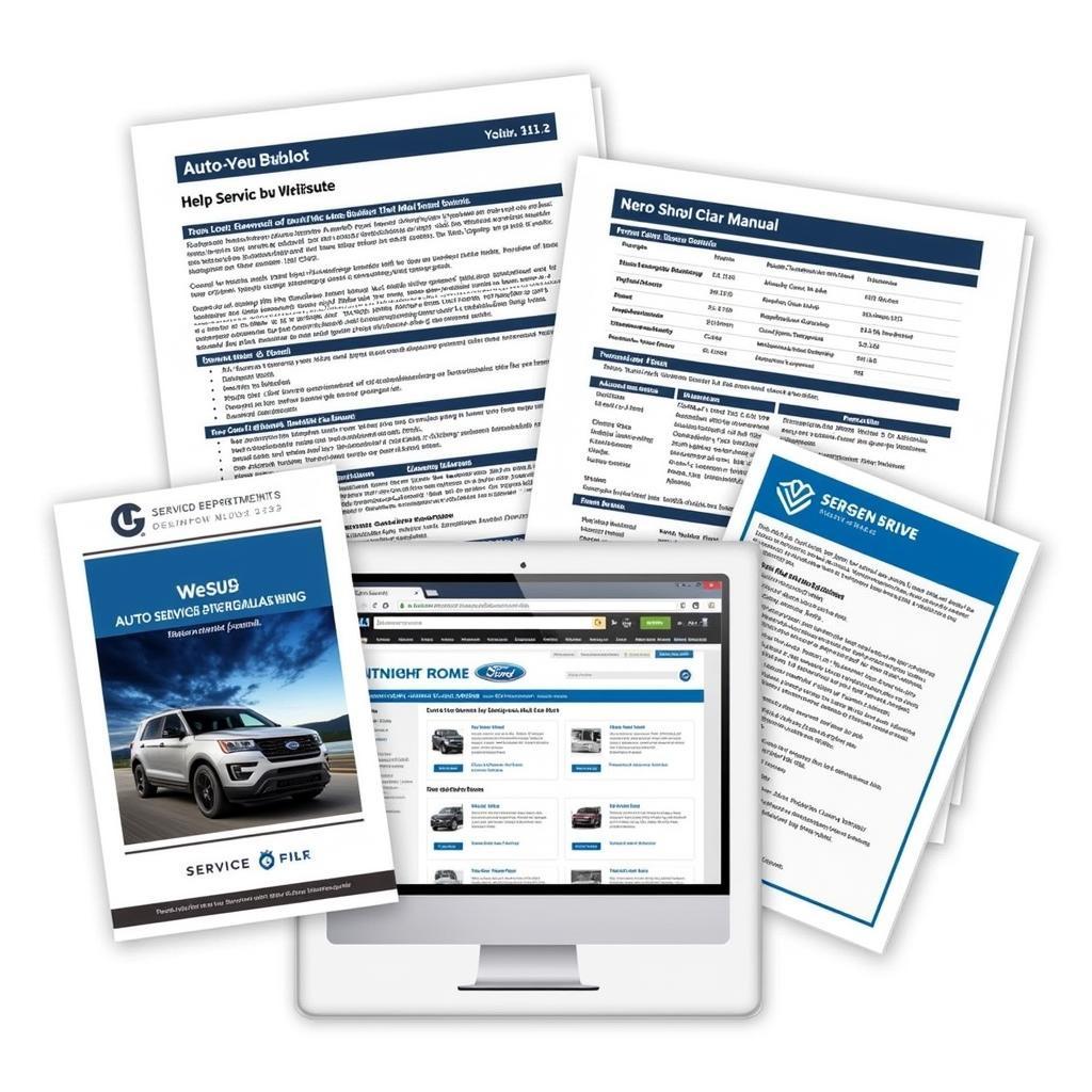 Types of Auto Service Department Publications