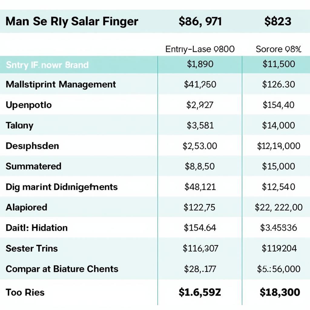 Salary Expectations in Auto Service Finance