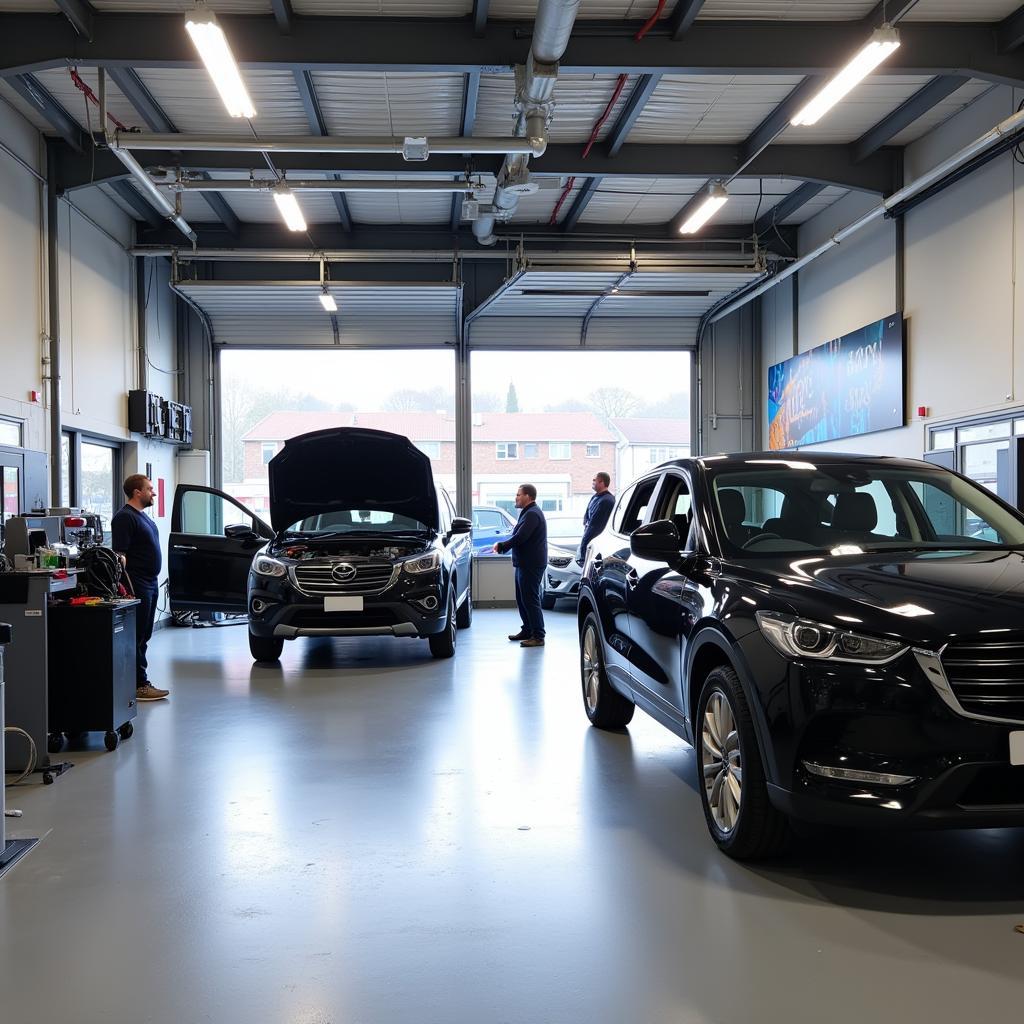 Modern Auto Service Garage in Stanley Co Durham