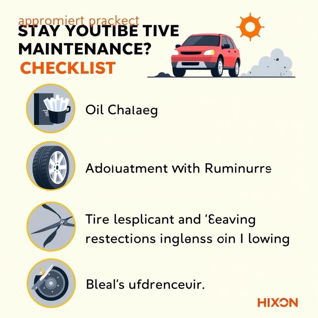 Preventative Maintenance Checklist