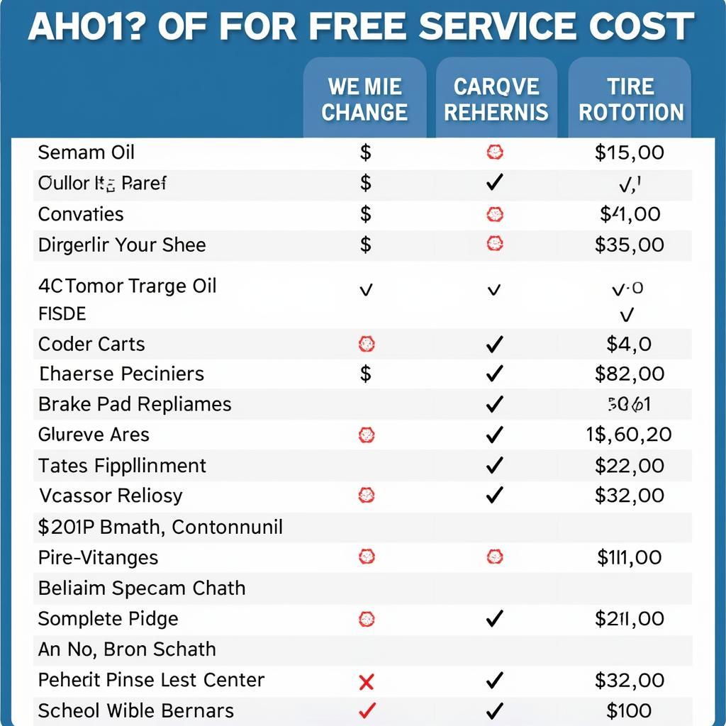 Auto Service Howell NJ Cost Comparison