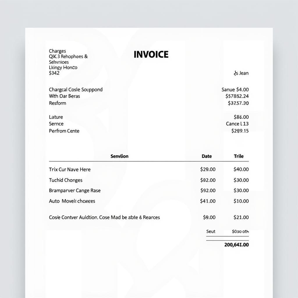 Understanding Your Auto Service Invoice