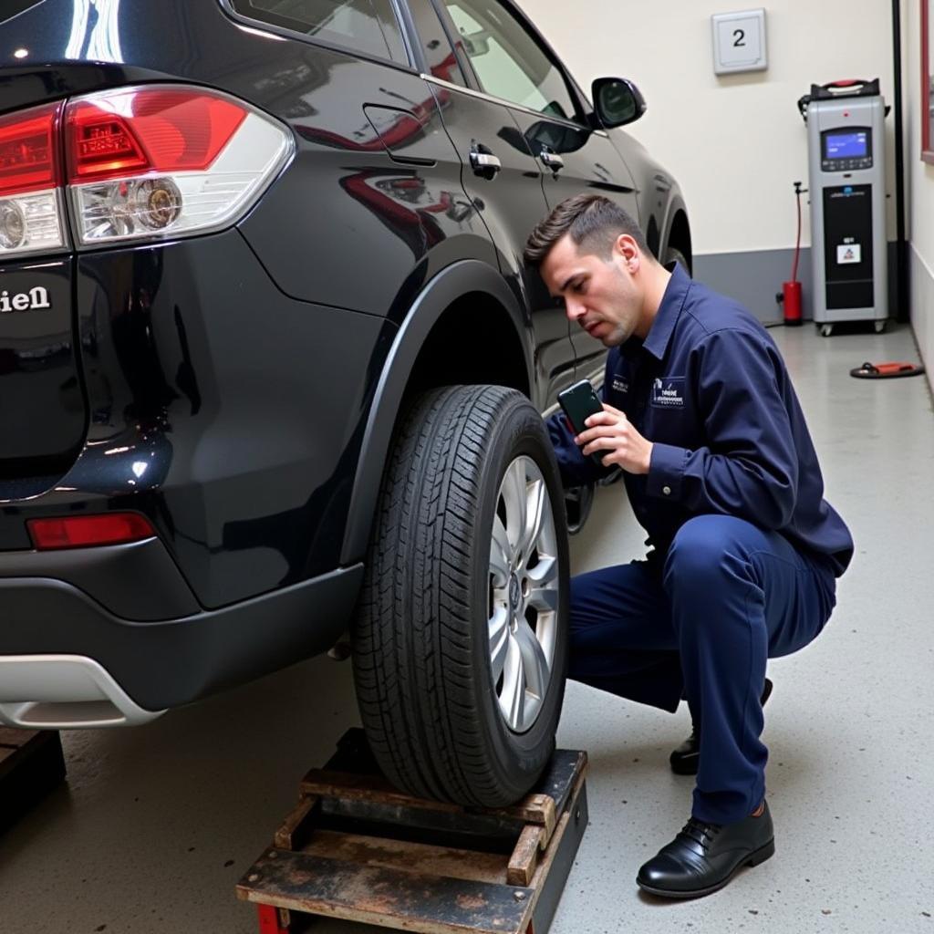 Tire Service at Auto Service Iulius Srl Constanța