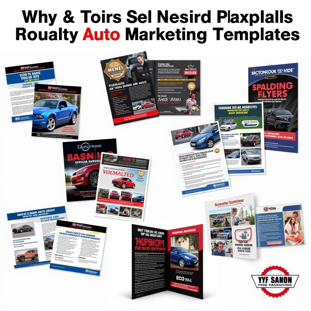 Auto Service Marketing Templates Examples