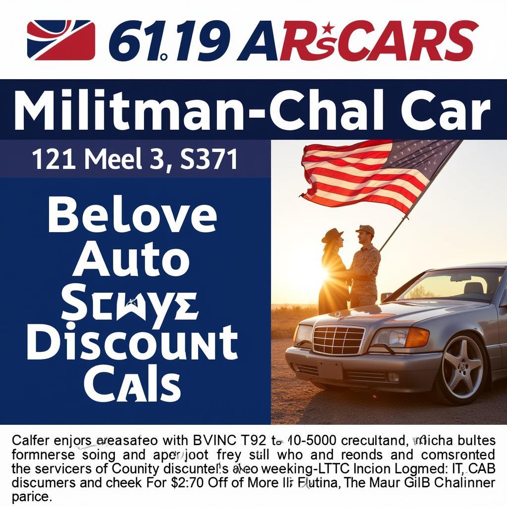 Auto Service Military Discount Banner Image