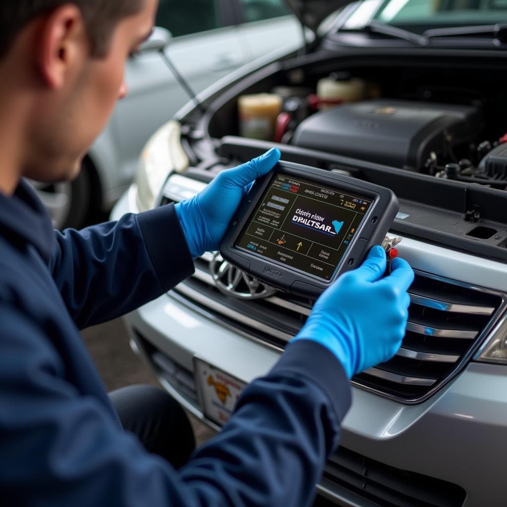 Modern diagnostic equipment used in auto service Monsey Spring Valley