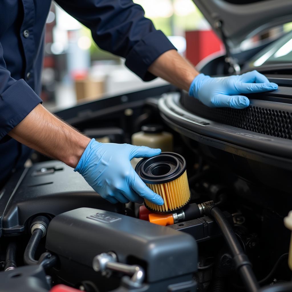 Routine Car Maintenance in Newnan