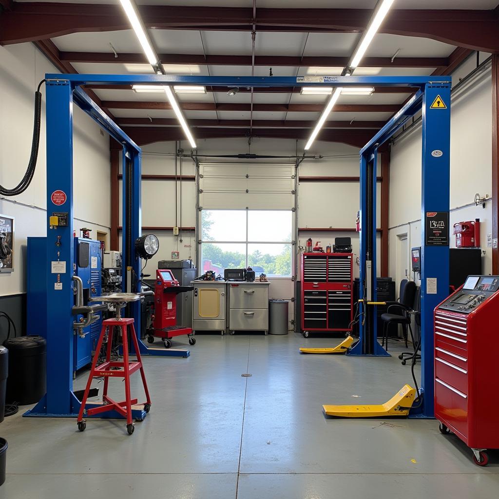 Auto Service Repair Bay in North Port, Florida