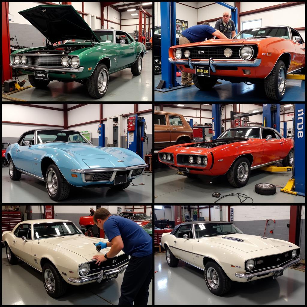 Routine Maintenance Tasks Being Performed on an American Car in Ozark, MO