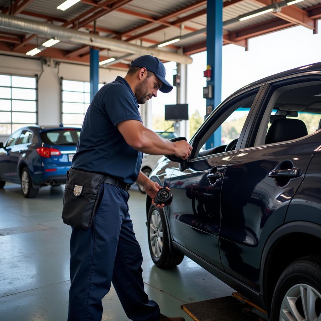 Routine Car Maintenance at an Auto Service Center near Piney Orchard