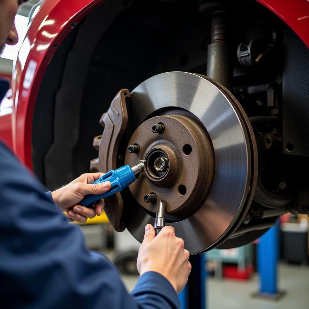 Brake Inspection at Prince Rupert Auto Service Shop