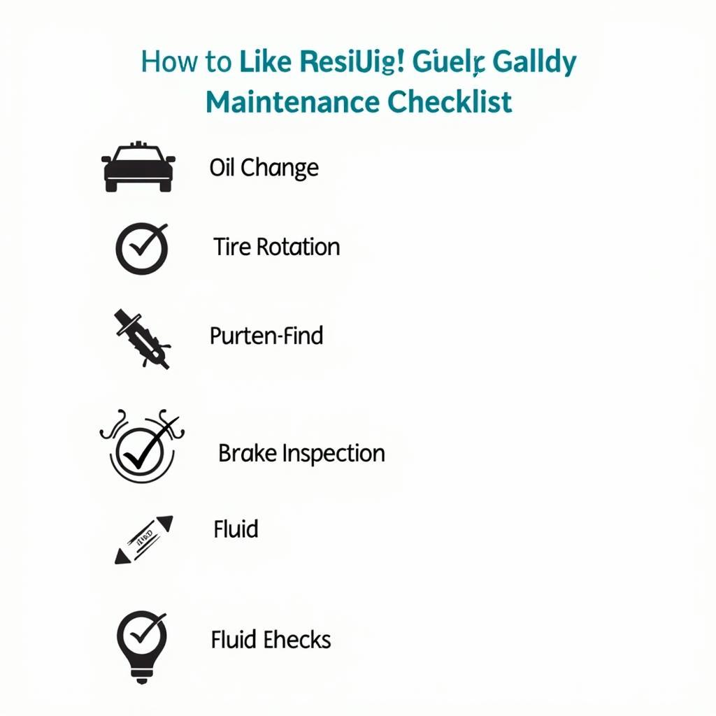 Auto Service Rockwall Maintenance Checklist