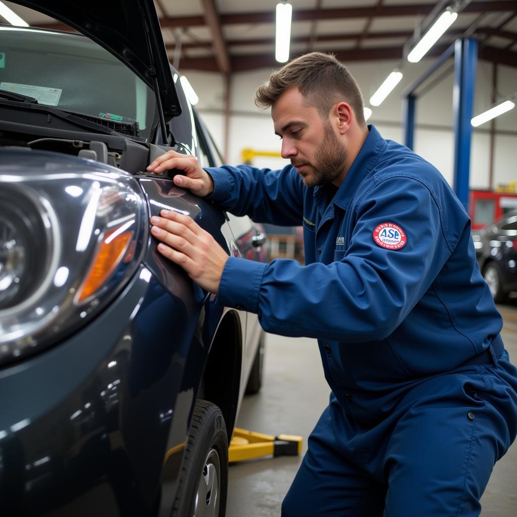 ASE Certified Mechanic Working in Saratoga