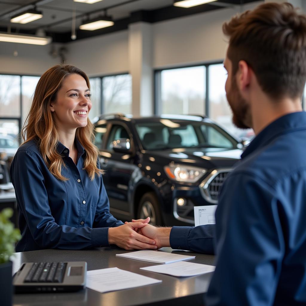 Friendly Customer Service Representative at Auto Service Shop in Sheboygan, WI