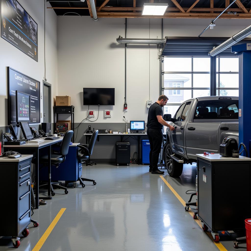 Modern and Clean Auto Service Shop on Dodd Road