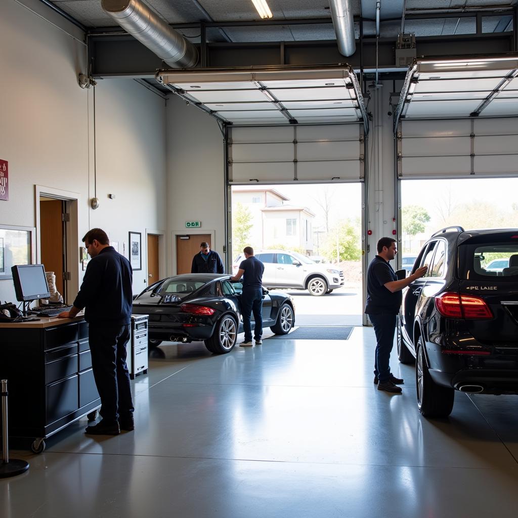 Modern Auto Service Shop in Greenwood Village CO