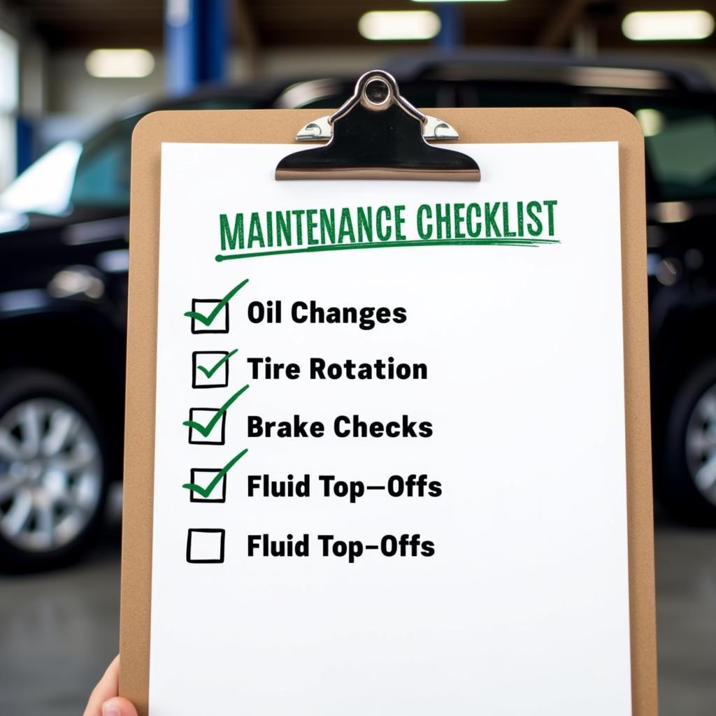 Car Maintenance Checklist in Sierra Vista, AZ