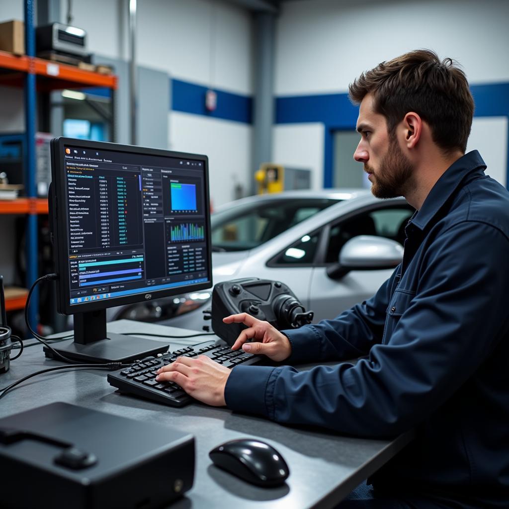 Modern Diagnostic Equipment in Hinckley Auto Service Center