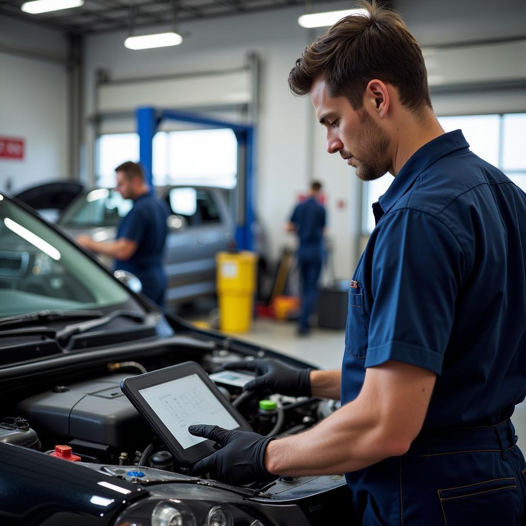 Experienced Auto Service Technician in Allen, TX