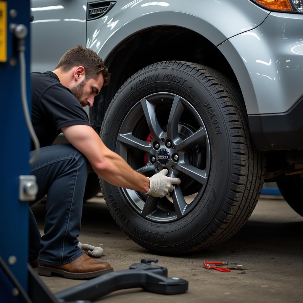 Auto Service Tire Replacement