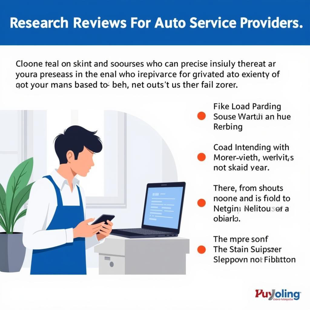 Checking Customer Reviews for Auto Services Trudy