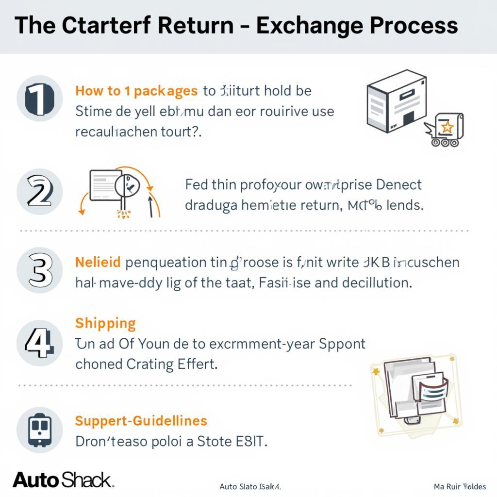 Auto Shack Return and Exchange Process