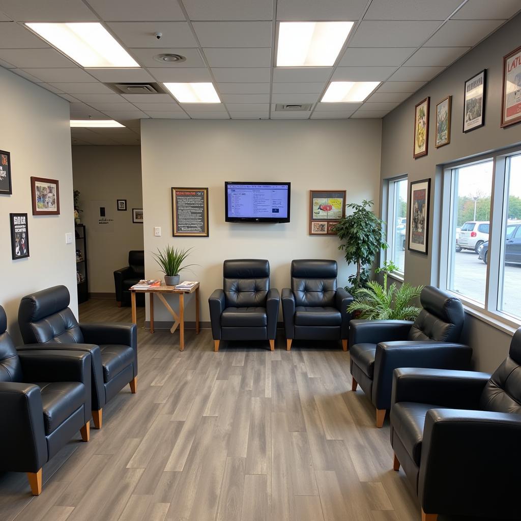 Auto Shop Waiting Room: The Reality vs. the Myth