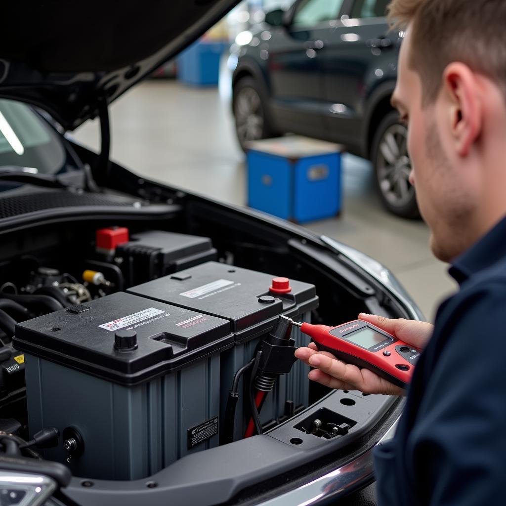 Auto Stop Service Battery Test