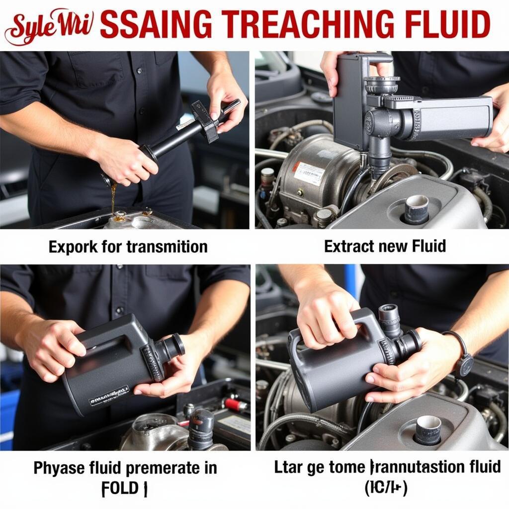 Auto Transmission Fluid Change Process