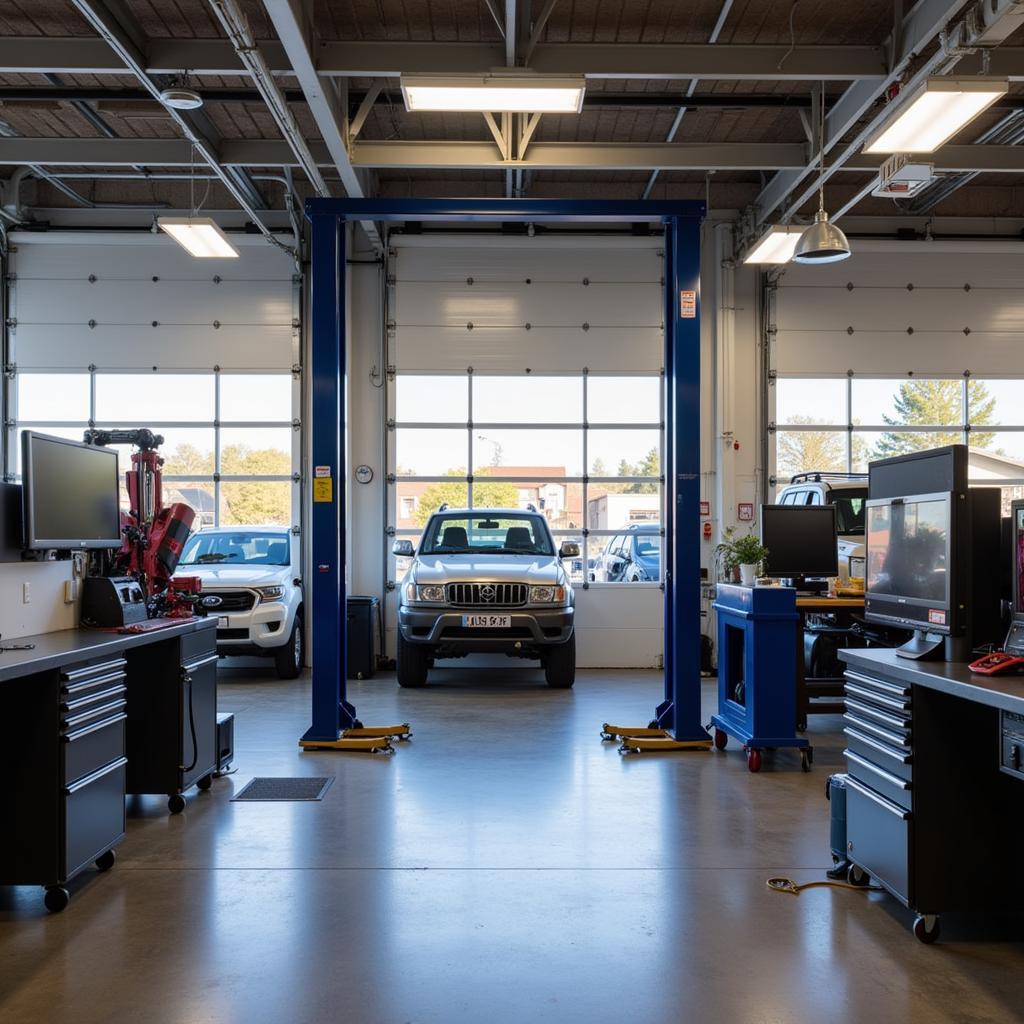 Modern auto transmission repair shop in Melton