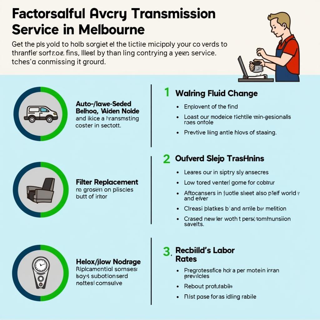 Auto Transmission Service Cost Factors in Melbourne