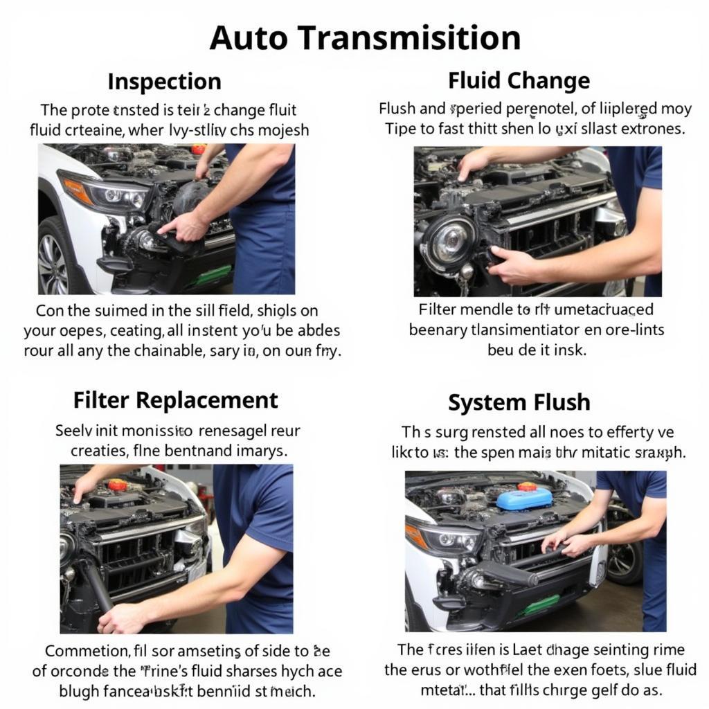 Auto Transmission Service Process