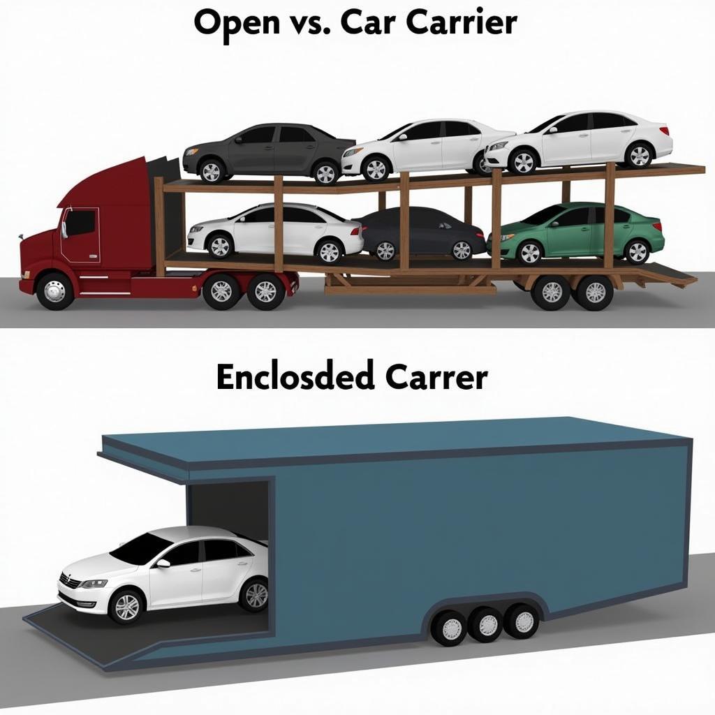 Open vs. Enclosed Auto Transport in Amarillo TX