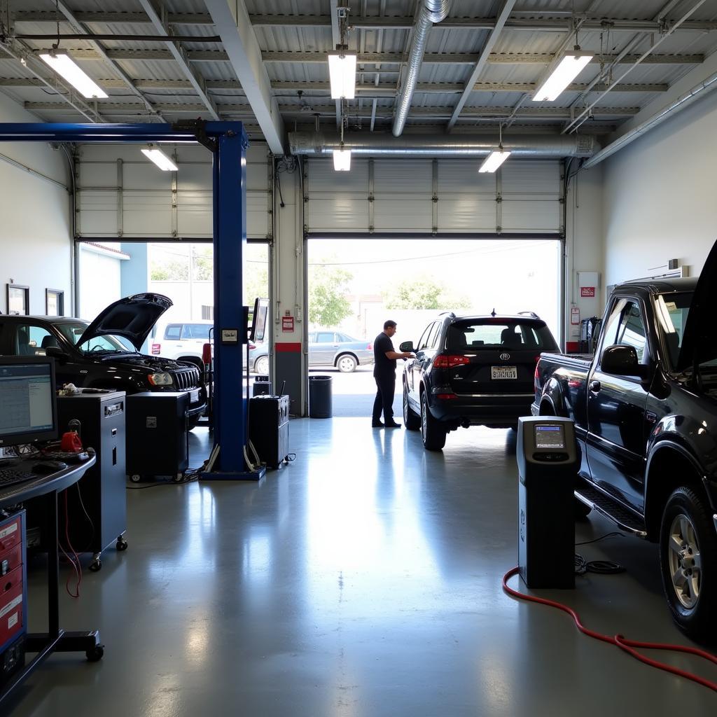 Modern Auto Repair Shop in Azusa