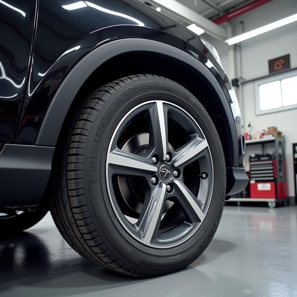 Balanced Tires on a Car