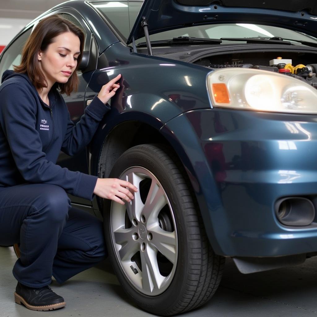 Car Getting Routine Oil Change in Barneveld, WI