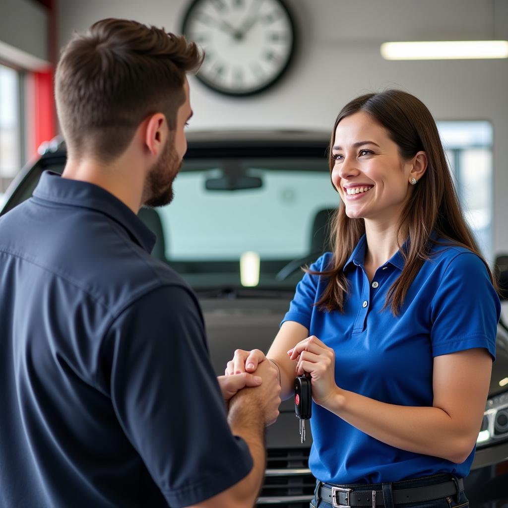 Satisfied Customer at Barry's Auto Service