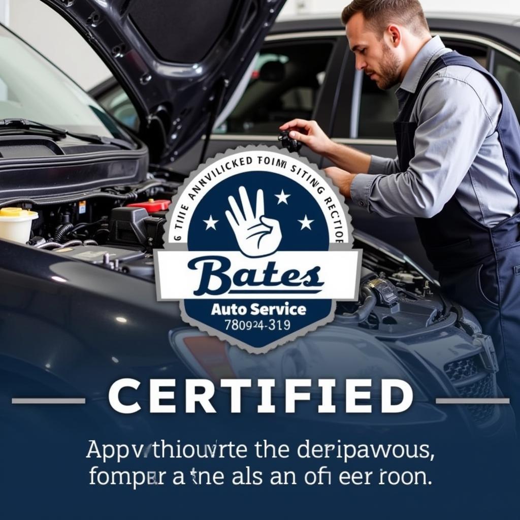 ASE Certified Technician at Bates Auto Service