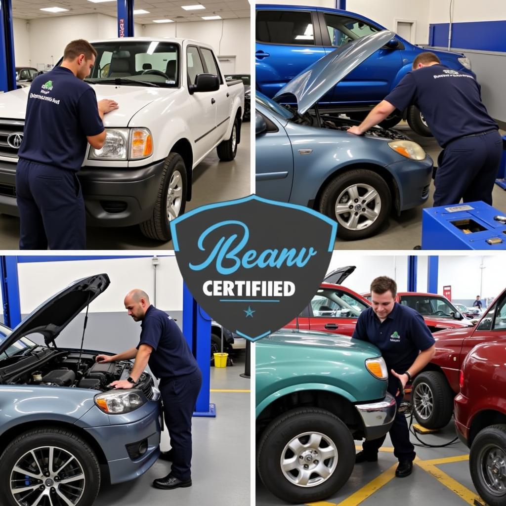 Beany's Auto Service Center Certified Technicians