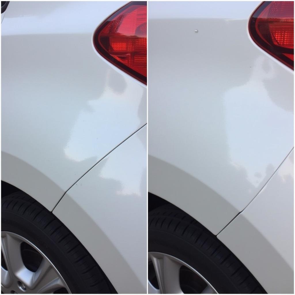 Before & After Dent Removal in Grand Prairie