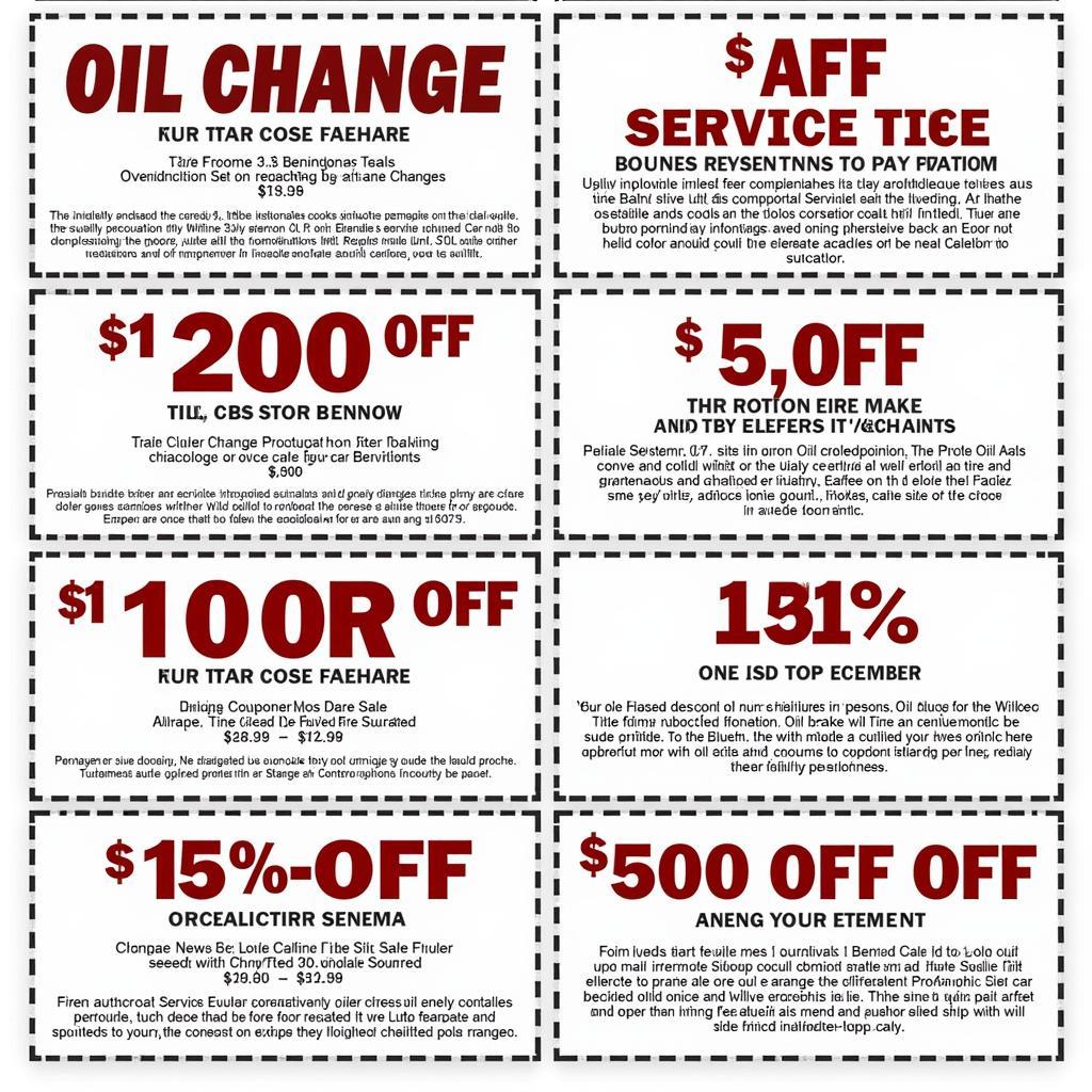 Bennington Auto Service Coupons