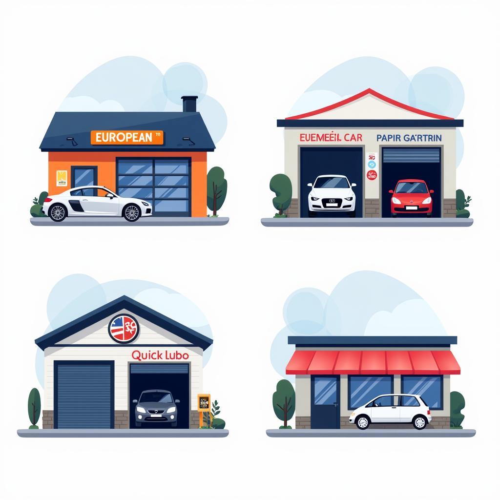 Different Types of BF Auto Service Centers