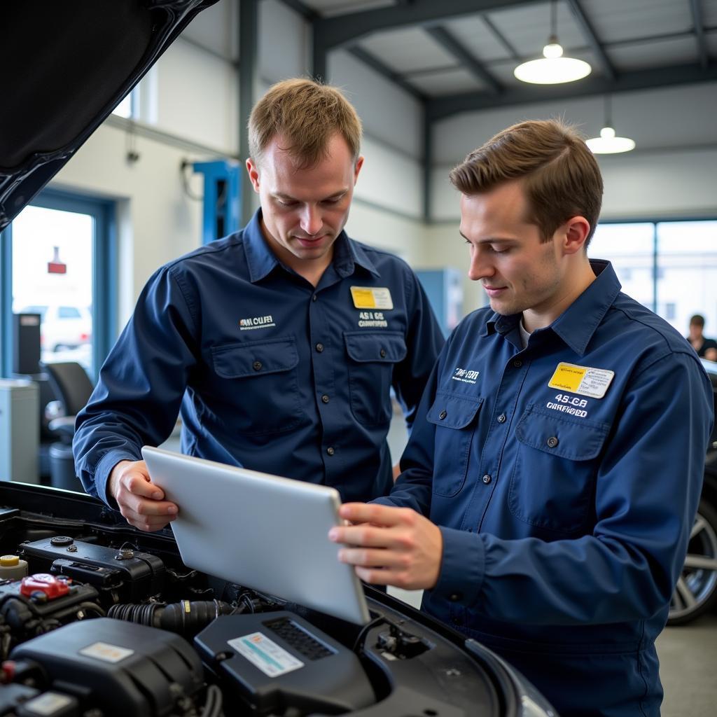 Big E Tire & Auto Service Certified Technicians