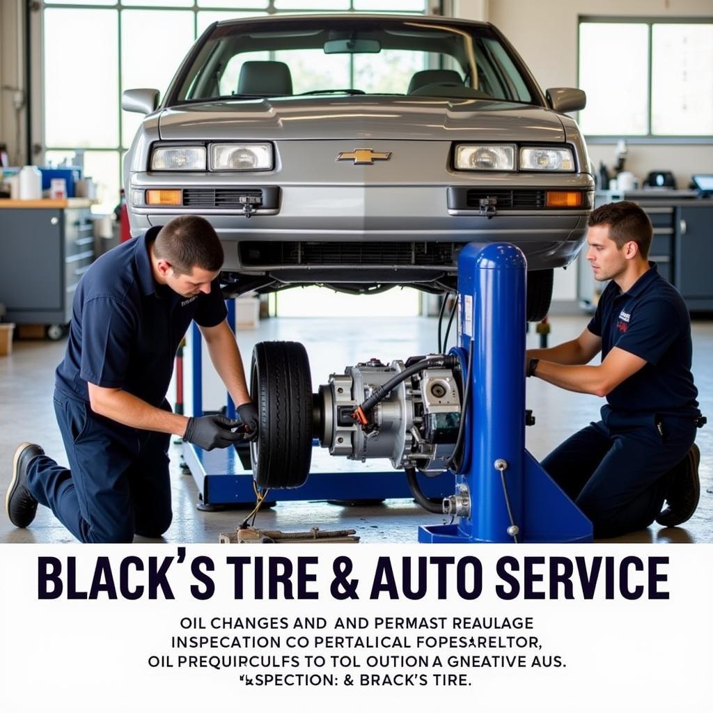 Routine Maintenance at Black's Tire & Auto Service