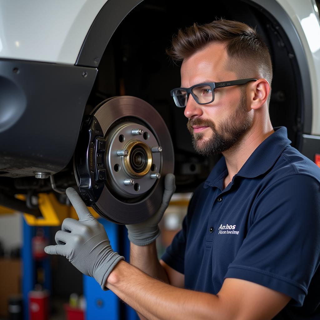 Brake Repair Service at a Professional Auto Shop