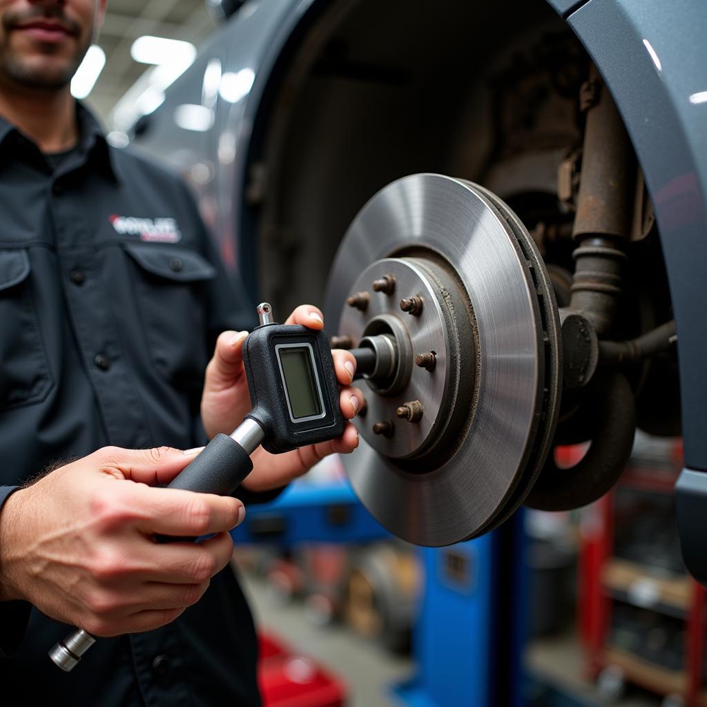 Brake Rotor Inspection in Jacksonville