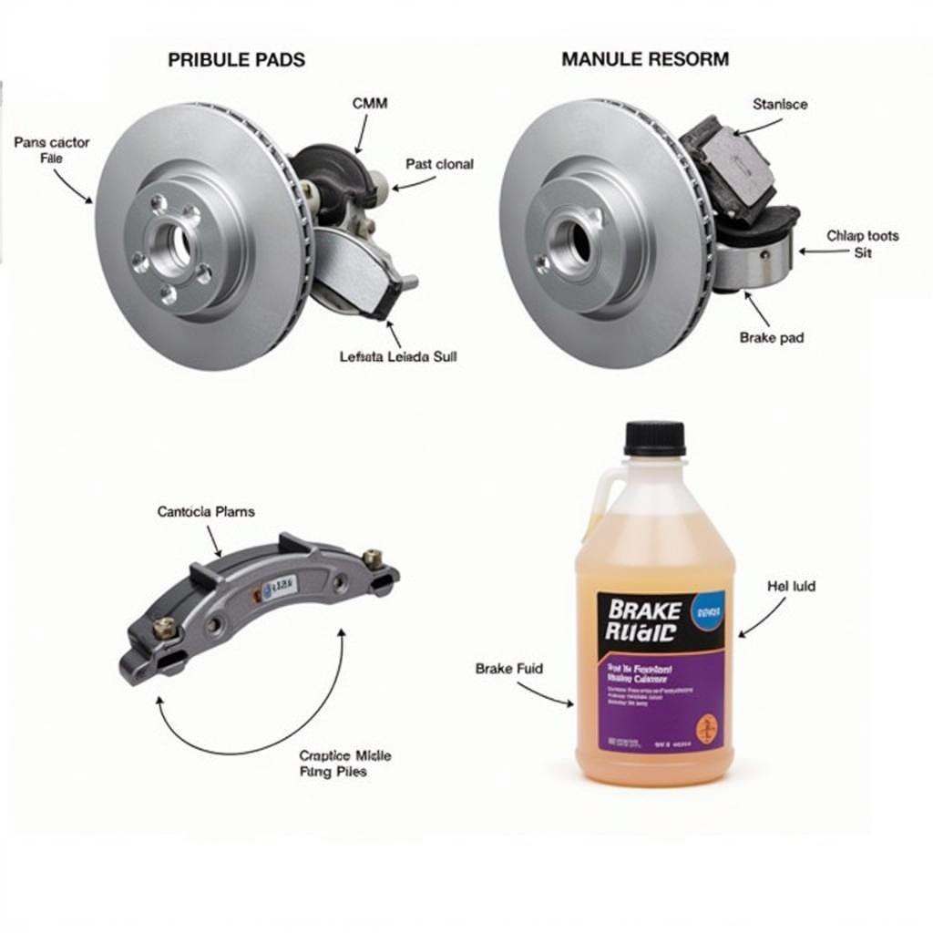 Key Brake System Components: Pads, Rotors, Calipers, and Fluid