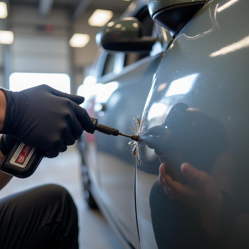 Brea Auto Body Repair Services in Action